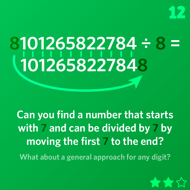 Puzzle 12 of 2021